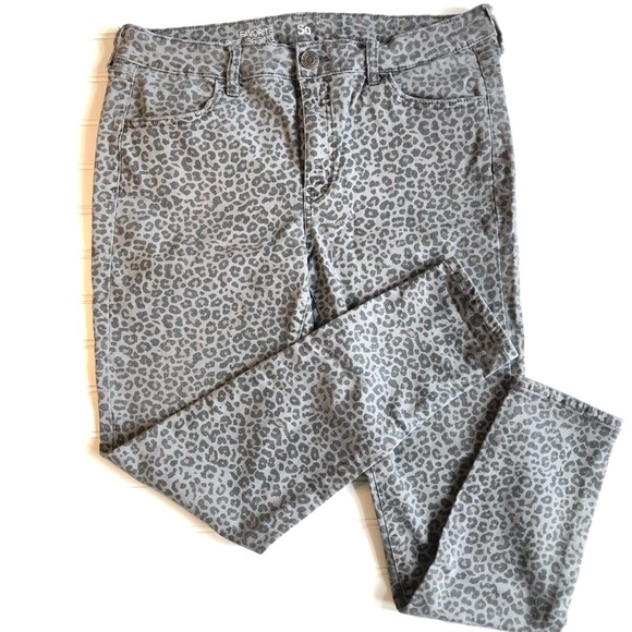 Favorite Low Rise Denim Jeggings Size 